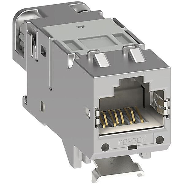 KERPEN DATACOM Pro Plus Modul Keystone Cat6A,PVP,360°Schirm KDA4M5KR1000024 VE24